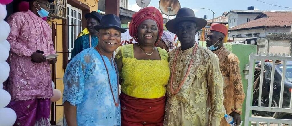 Members of NEC Mr Okpako Omamuromu Ayaruja, DPG 2, Mrs Atarhe Abuh National Publicity Secretary, and Electoral Committee Chairman Mr, Igho Akeregha, from Abuja Branch of Okpe Union well represented at the Annual General Assembly held in 2021