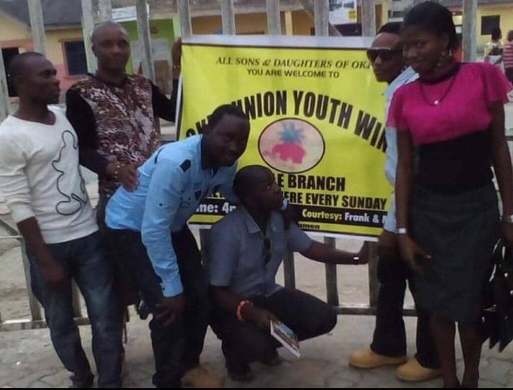 Members of Okpe Union Youth Wing Sapele Branch