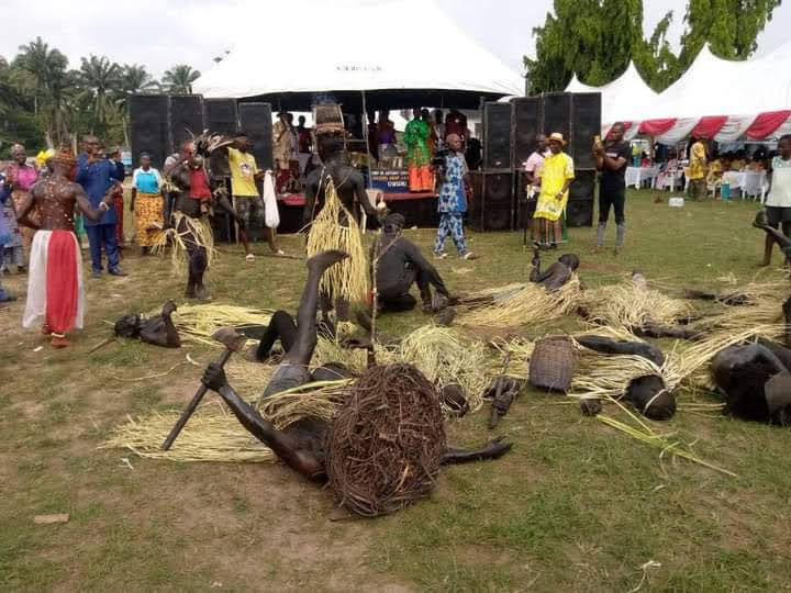 Kpotigboti dance from Okwejeba