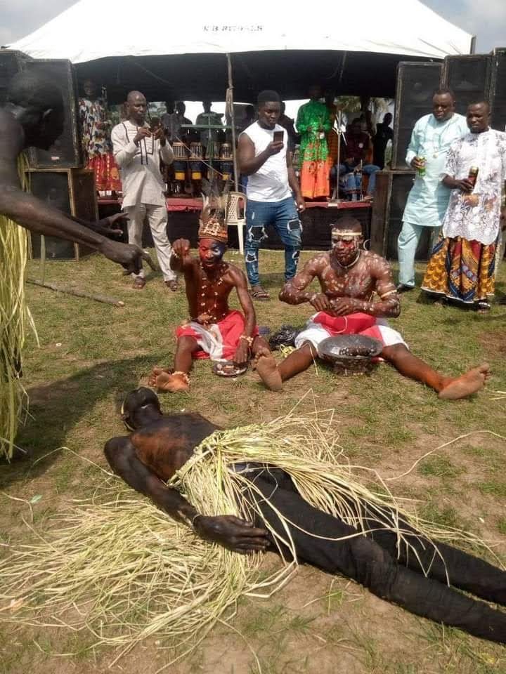 Kpotigboti dance from Okwejeba