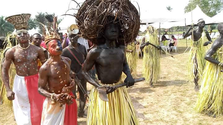 Kpotigboti dance from Okwejeba