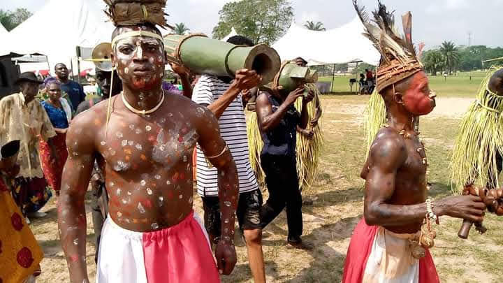Kpotigboti dance from Okwejeba