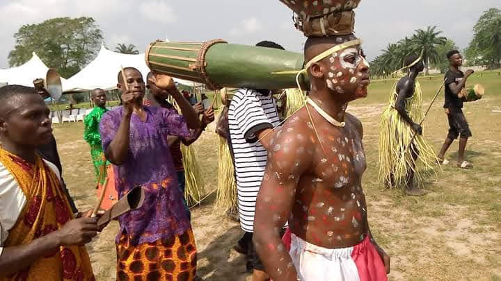 Kpotigboti dance from Okwejeba
